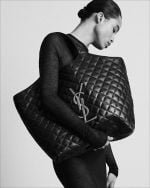 YSL / ICARE MAXI SHOPPING BAG IN QUILTED LAMBSKIN 698651AAANG1000 - 图片 2