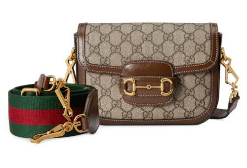21f0f330a8de42faafb26dabd43d378c.webp GUCCI / GG GUCCI HORSEBIT 1955 MINI BAG ?658574 HUHHG 8565 - 图片 1