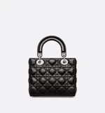 DIOR / SMALL LADY DIOR MY ABCDIOR BAG Black Cannage Lambskin M0538PNGE_M900 - 图片 5