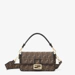 FENDI / Baguette Jacquard FF fabric bag 8BR600A6V5F17U4
