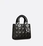 DIOR / SMALL LADY DIOR MY ABCDIOR BAG Black Cannage Lambskin M0538PNGE_M900 - 图片 2