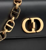 DIOR / SMALL 30 MONTAIGNE AVENUE BAG Black Box Calfskin M9261UMOA_M900 - 图片 6
