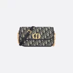 DIOR / SMALL 30 MONTAIGNE AVENUE BAG Blue Dior Oblique Jacquard  M9261UTZR_M928
