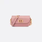 DIOR / SMALL 30 MONTAIGNE AVENUE BAG Antique Pink Box Calfskin M9261UMOA_M77P