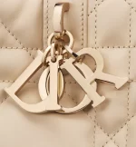 DIOR / LARGE DIOR TOUJOURS BAG Powder Beige Macrocannage Calfskin M2820OSHJ_M51U - 图片 7