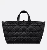 DIOR / LARGE DIOR TOUJOURS BAG Black Macrocannage Calfskin M2820OSHJ_M900 - 图片 5