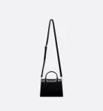 DIOR / SMALL BOSTON BAG Black Box Calfskin M8671UBEQ_M900 - 图片 5