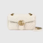 GUCCI / GG MARMONT SMALL CROCODILE SHOULDER BAG 443497 DTDIT 9022