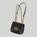GUCCI / GG MARMONT MINI SHOULDER BAG 739682 AABZC 1000 - 图片 6