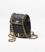 CHANEL / SMALL BACKPACK Calfskin & Gold-Tone Metal Black Ref.  AS4275 B13658 94305 - 图片 2