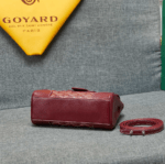 Goyard mini sigon Saddle bag Wine red Size:18*15*20*9cm - 图片 5