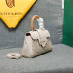 Goyard mini sigon Saddle bag Cream White Size:18*15*20*9cm - 图片 2