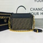 FENDI Fendace La Medusa Crossbody bag - 图片 3