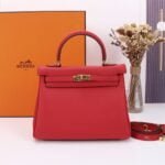 Hermès Kelly ???????????????? Calf Gold hardware Red size: ????????????????/ ????????????????