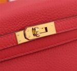 Hermès Kelly ???????????????? Calf Gold hardware Red size: ????????????????/ ???????????????? - 图片 6
