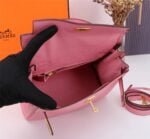 Hermès Kelly ???????????????? Calf Gold hardware Sakura Pink size: ????????????????/ ???????????????? - 图片 9