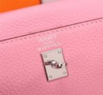 Hermès Kelly ???????????????? Calf Sliver hardware Sakura Pink size: ????????????????/ ???????????????? - 图片 3