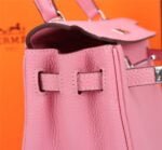 Hermès Kelly ???????????????? Calf Sliver hardware Sakura Pink size: ????????????????/ ???????????????? - 图片 8