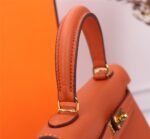 HermèsKelly ???????????????? Calf Gold hardware Orange size: ????????????????/ ???????????????? - 图片 6