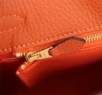 HermèsKelly ???????????????? Calf Gold hardware Orange size: ????????????????/ ???????????????? - 图片 8