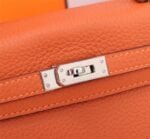Hermès Kelly ???????????????? Calf Sliver hardware Orange size: ????????????????/ ???????????????? - 图片 2
