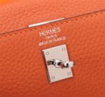 Hermès Kelly ???????????????? Calf Sliver hardware Orange size: ????????????????/ ???????????????? - 图片 7