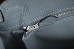 Hermès Kelly ???????????????? Calf Sliver hardware Linen blue size: ????????????????/ ???????????????? - 图片 5