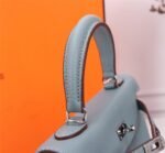 Hermès Kelly ???????????????? Calf Sliver hardware Linen blue size: ????????????????/ ???????????????? - 图片 8