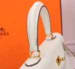 Hermès Kelly ???????????????? Calf Gold hardware Milkshake white size: ????????????????/ ???????????????? - 图片 7
