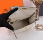 Hermès Kelly ???????????????? Calf Gold hardware Milkshake white size: ????????????????/ ???????????????? - 图片 10