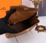 Hermès Kelly ???????????????? Calf Gold hardware Golden brown size: ????????????????/ ???????????????? - 图片 10