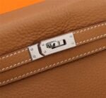 Hermès Kelly ???????????????? Calf Sliver hardware Golden brown size: ????????????????/ ???????????????? - 图片 2