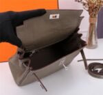 Hermès Kelly ???????????????? Calf Sliver hardware Elephant grey size: ????????????????/ ???????????????? - 图片 6