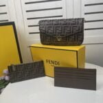 FENDI Three-piece leather wallet 2122 Size: 23CM