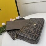 FENDI Three-piece leather wallet 2122 Size: 23CM - 图片 4
