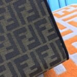 FENDI peekaboo Canvas Tote with mobile phone bag Black 2118 Size: 37*32 cm - 图片 6