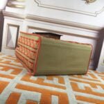 FENDI peekaboo Canvas Tote with mobile phone bag Red 2118 Size: 37*32 cm - 图片 6