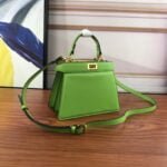 FENDI PeekaboolseeuPetite 0778 Green size: 20*15.5*11CM - 图片 9