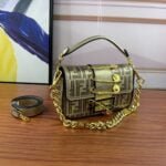 FENDI Fendace La Medusa Mini baguette bag Size: 20*13*5CM - 图片 2