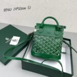 Goyard goyardalpin mini backpack Green Size: 8.5*18.5*21.5cm - 图片 3