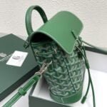 Goyard goyardalpin mini backpack Green Size: 8.5*18.5*21.5cm - 图片 4