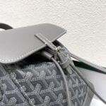 Goyard goyardalpin mini backpack grey Size: 8.5*18.5*21.5cm - 图片 2