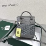 Goyard goyardalpin mini backpack grey Size: 8.5*18.5*21.5cm - 图片 3
