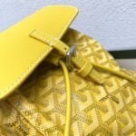 Goyard goyardalpin mini backpack yellow Size: 8.5*18.5*21.5cm - 图片 3