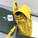 Goyard goyardalpin mini backpack yellow Size: 8.5*18.5*21.5cm - 图片 2