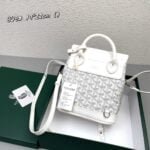 Goyard goyardalpin mini backpack white Size: 8.5*18.5*21.5cm - 图片 6