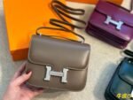 Hermès Constance cowhide leather size: 18*15cm - 图片 3