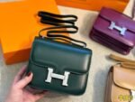 Hermès Constance cowhide leather size: 18*15cm - 图片 2