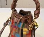 FENDI mini bucket bag 0189 rainbow - 图片 7