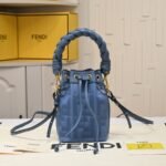 FENDI mini bucket bag 0189 Blue